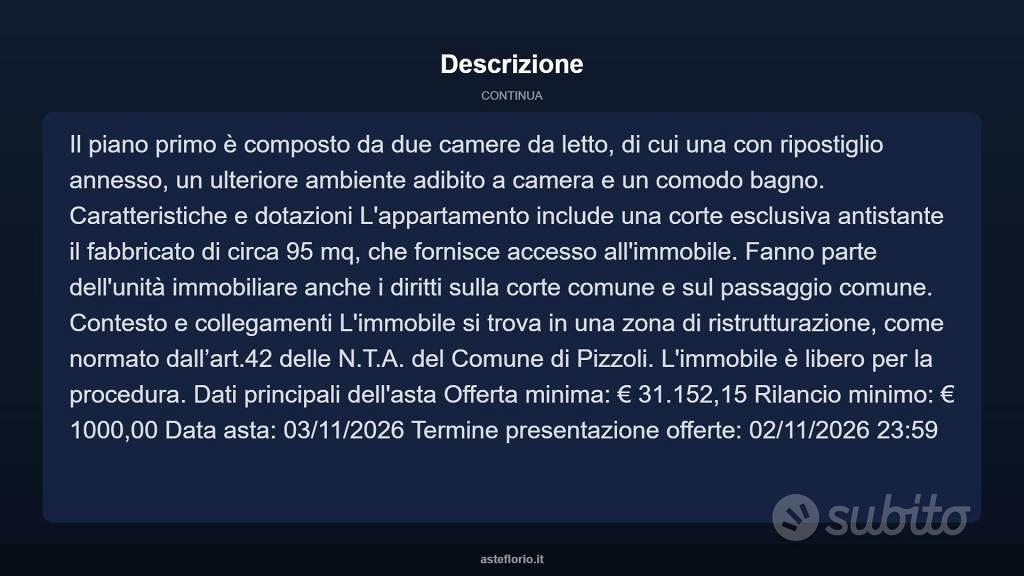 Appartamento – Pizzoli, Villa San Pietro, Marruci - Vista 4