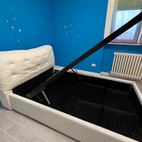 Letto a una piazza e mezza con contenitore