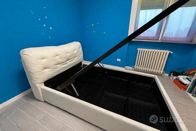 Letto a una piazza e mezza con contenitore