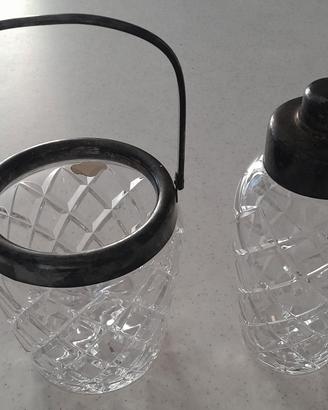 Cestello Porta Ghiaccio più Shaker da Cocktail