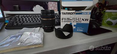 Tamron AF 18-200 F/3.5-6.3 XR per Canon