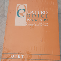   Quattro codici 1998 1999: con le leggi complem