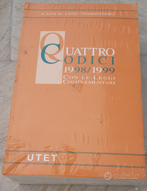   Quattro codici 1998 1999: con le leggi complem