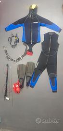 attrezzatura da sub