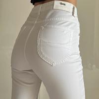Jeans vita alta bianco Harmont & Blaine misura S