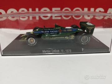 Modellino di Lotus Martini 79 del 1979 scala 1/43