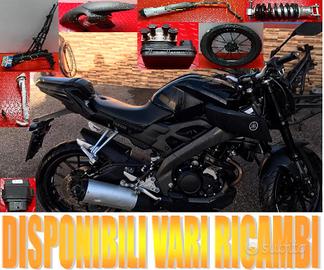 YAMAHA MT 125cc ANNO 2017 x RICAMBI