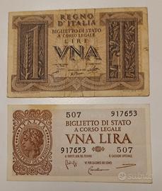 15#. Banconote 1 lira
