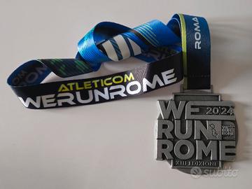 Medaglia ufficiale We Run Rome 2024 – XIII Edizion