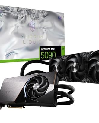RTX 5090 MSI SUPRIM LIQUID SOC