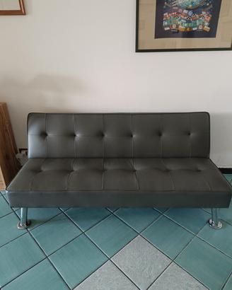 2 divani letto in ecopelle