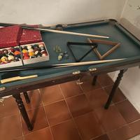 Tavolino da biliardo per  passatempo
