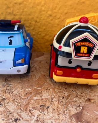 Robocar Poli Transformer Poli Robot e Roy