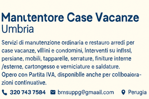 Manutenzione Case Vacanze