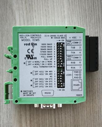 Convertitore RS232/RS485 isolato ICM5