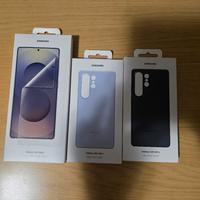 Pellicola e cover originali s25 ultra