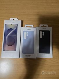 Pellicola e cover originali s25 ultra