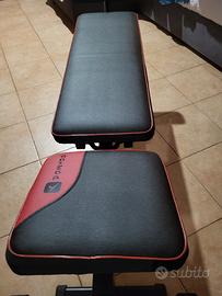 Panche con bilanciere Domyos e accessori palestra