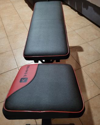 Panche con bilanciere Domyos e accessori palestra