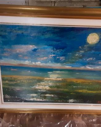 Quadro tecnica mista, 50x70, cornice 58x78