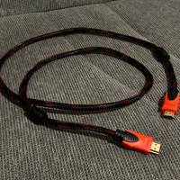 Cavo HDMI intrecciato alta qualità