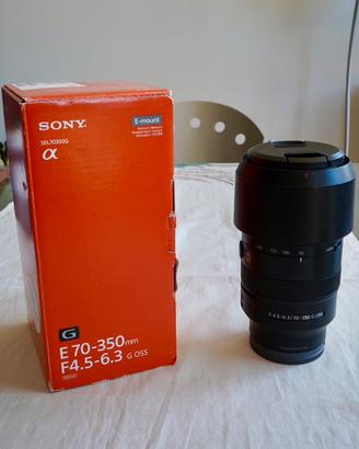 Teleobiettivo Sony SEL 70-350 G
