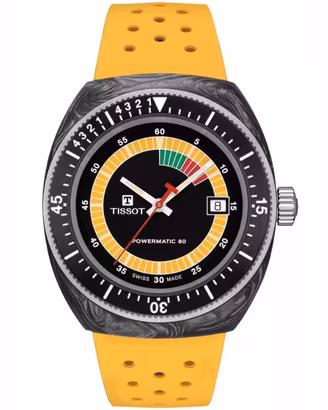 Tissot Sideral S Powermatic 80 Carbonio 300m NUOVO