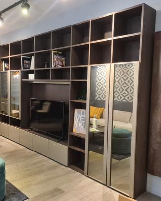 Parete attrezzata Composit Living 440 cm - Outlet