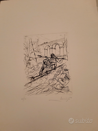 Acquaforte Dante Salamini