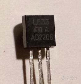 regolatore stabilizzatore VLDO lineare LE33A +3,3V