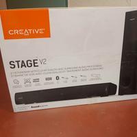 Soundbar Creative Stage V2 2.1 160W con subwoofer