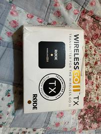 RODE WIRLESS GO transmitter microfono