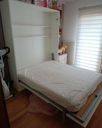 Letto a scomparsa+ armadio