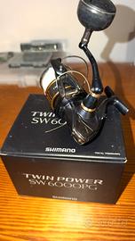 Mulinello Shimano Twin Power SW-B 6000PG