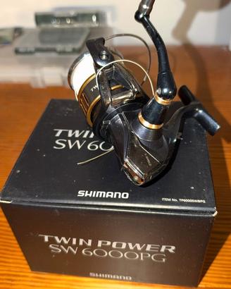 Mulinello Shimano Twin Power SW-B 6000PG