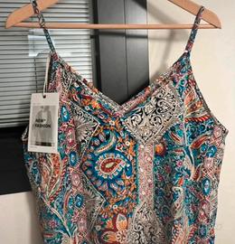 Abito wrap stile bohémien tg. L New Fashion
