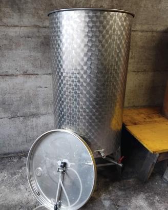 Botte in acciaio Inox 500 Lt.