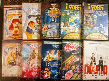 10 DVD per bambini 