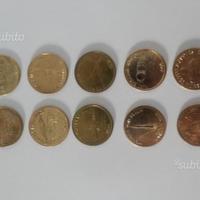 Gettoni/Monete Shell anni '70