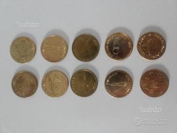 Gettoni/Monete Shell anni '70