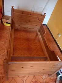 struttura e doghe letto allungabile