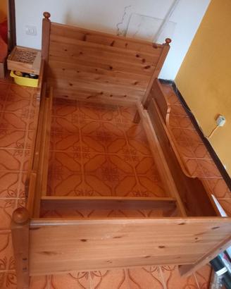 struttura e doghe letto allungabile