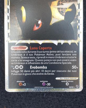 carta pokemon luna coperta