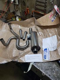 Marmitta inox Fiat 500 epoca