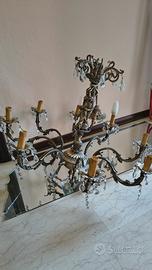 Lampadario stile Barocco/Rococò italiano
