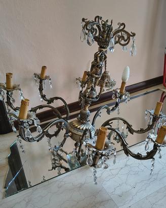 Lampadario stile Barocco/Rococò italiano