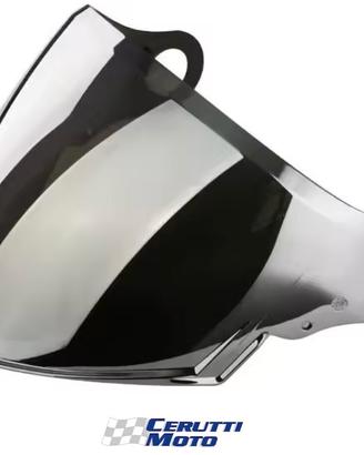 Visiera cromata x Casco Airflow 2