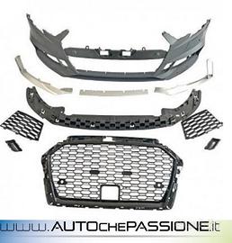 Paraurti anteriore 'RS3 LOOK' AUDI A3 8V ACC Radar