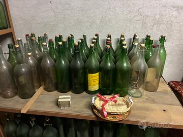 tock 200 Bottiglioni Vetro 2L  + 2 damigiane