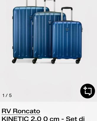 Set Valigie Roncato Kinetic 2.0 nuove cartellinate